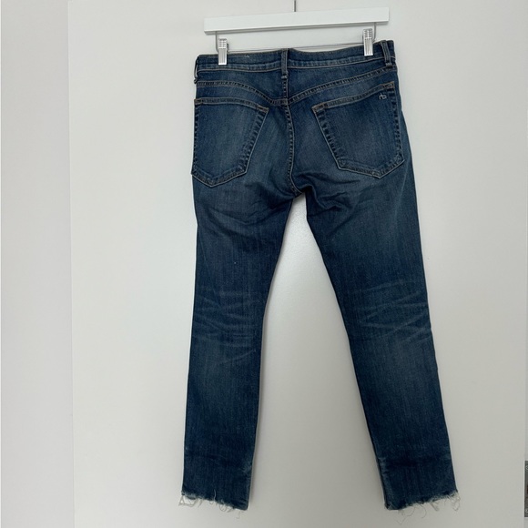 Rag & Bone Distressed Ankle Jeans - Picture 3 of 5